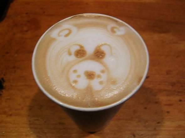 Coffee art - rysowanie na kawie 41