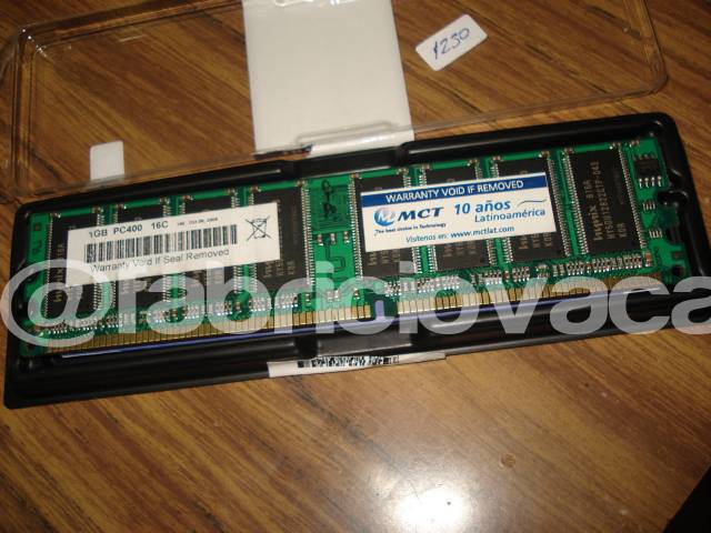 Cambio de Memoria RAM DDR - PC tonomac vieja Cambio de Memoria RAM DDR - PC tonomac vieja