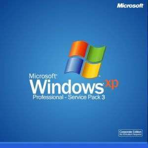 Windows XP Professional Corp Edition SP3 VLK with SATA Drivers