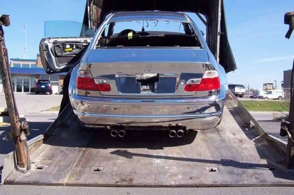 Chromowane BMW M3 2