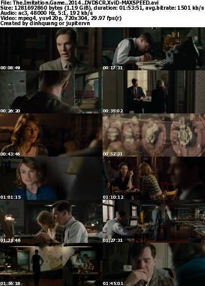 The Imitation Game (2014) DVDSCR XviD-MAXSPEED The Imitation Game (2014) DVDSCR XviD-MAXSPEED