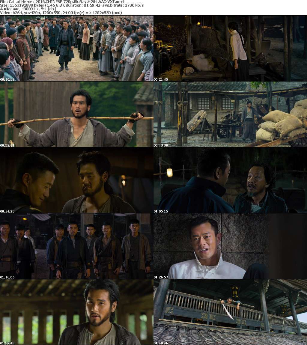 Call of Heroes 2016 CHINESE 720p BluRay H264 AAC-VXT Call of Heroes 2016 CHINESE 720p BluRay H264 AAC-VXT