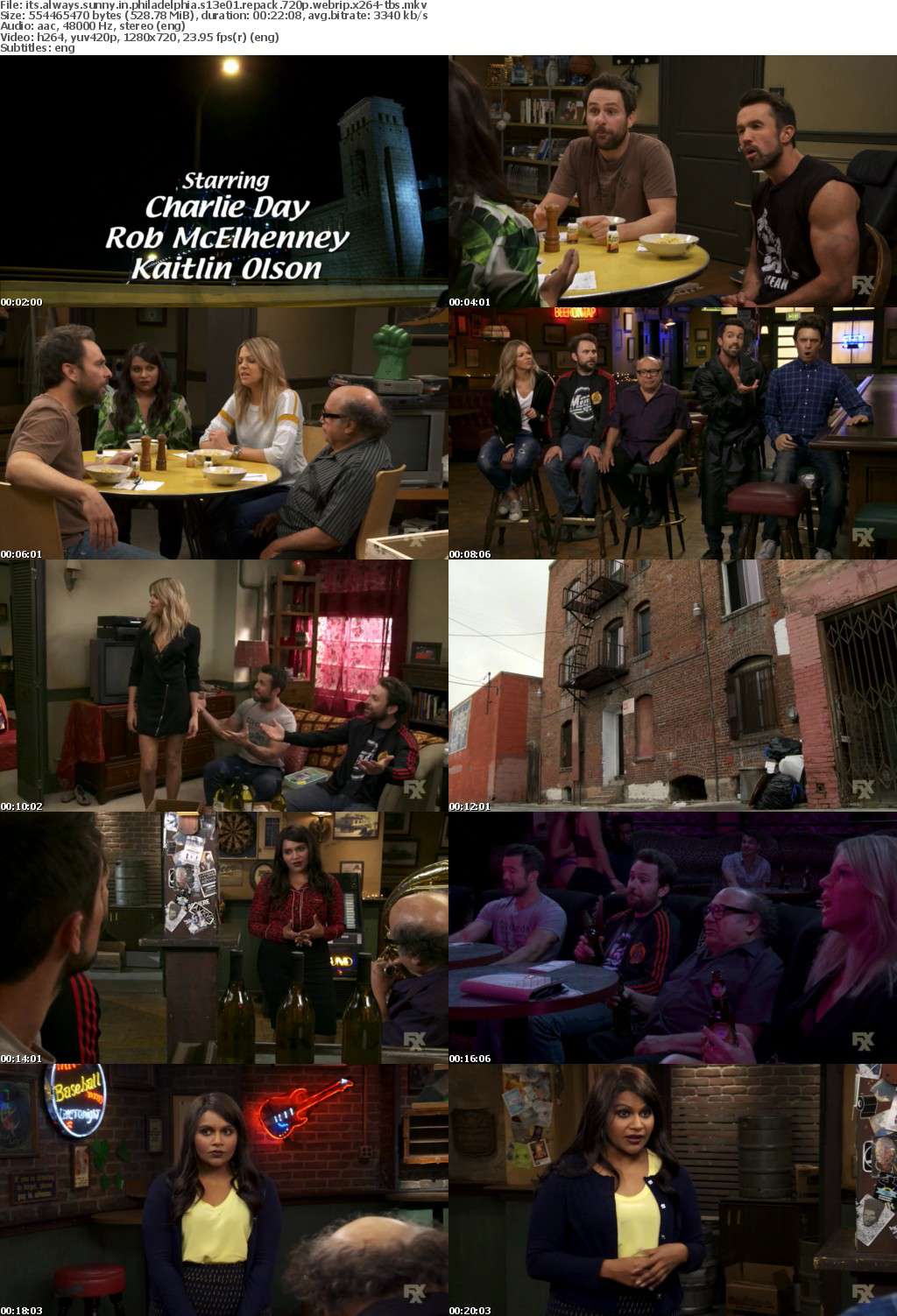 Its Always Sunny in Philadelphia S13E01 REPACK 720p WEBRip x264-TBS Its Always Sunny in Philadelphia S13E01 REPACK 720p WEBRip x264-TBS