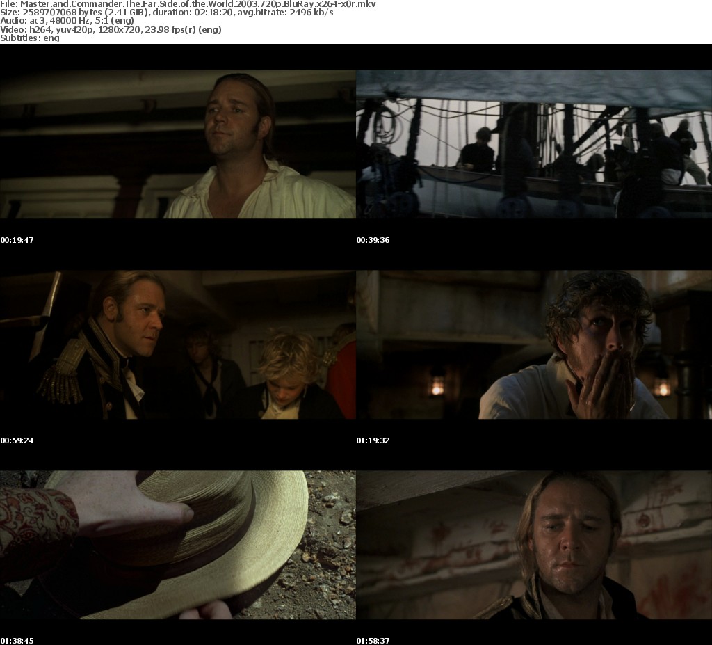 Master and Commander The Far Side of the World 2003 720p BluRay x264-x0r Master and Commander The Far Side of the World 2003 720p BluRay x264-x0r
