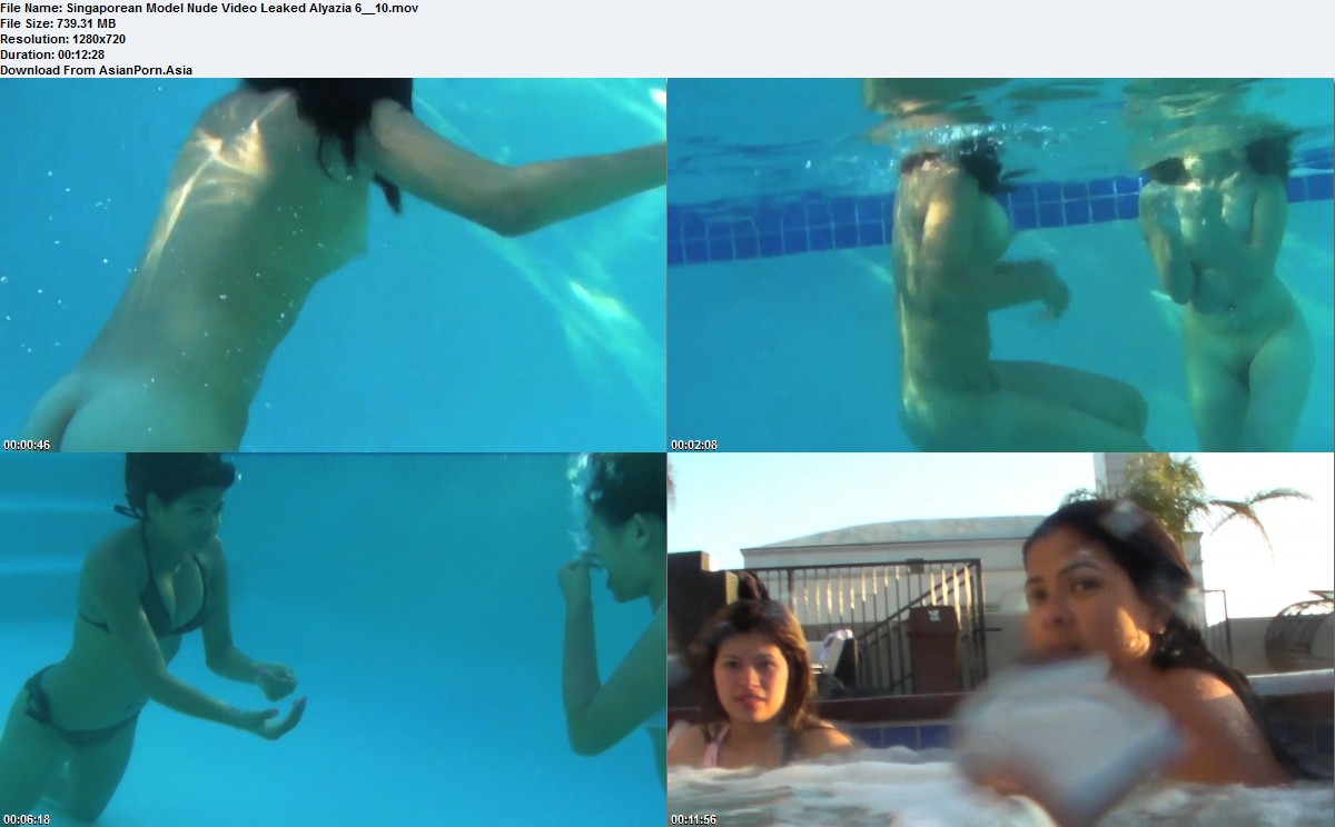 Singaporean Model Nude Video Leaked Alyazia 6