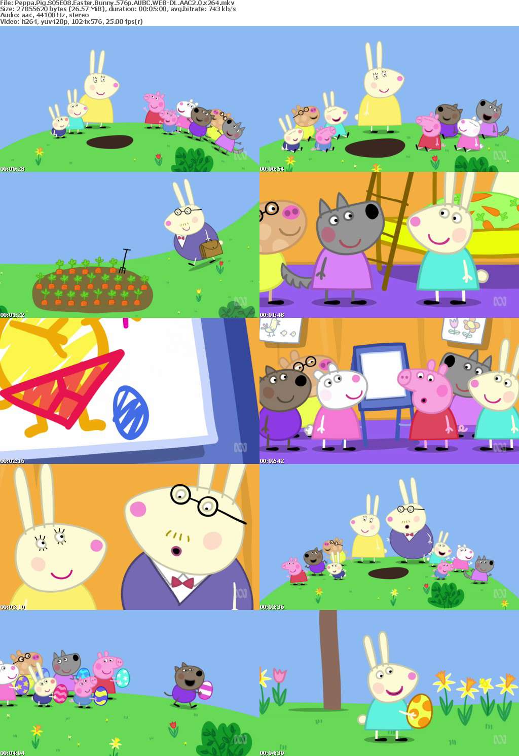 Peppa Pig S05E08 Easter Bunny 576p AUBC WEB-DL AAC2 0 x264 Peppa Pig S05E08 Easter Bunny 576p AUBC WEB-DL AAC2 0 x264