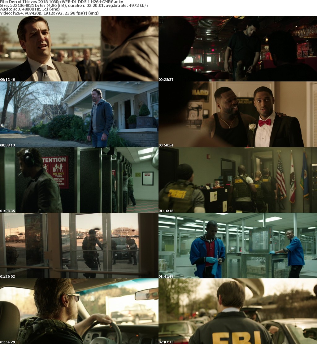 Den of Thieves 2018 1080p WEB-DL DD5 1 H264-CMRG Den of Thieves 2018 1080p WEB-DL DD5 1 H264-CMRG