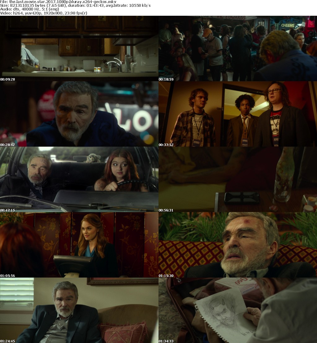 The Last Movie Star 2017 1080p BluRay x264-GECKOS The Last Movie Star 2017 1080p BluRay x264-GECKOS
