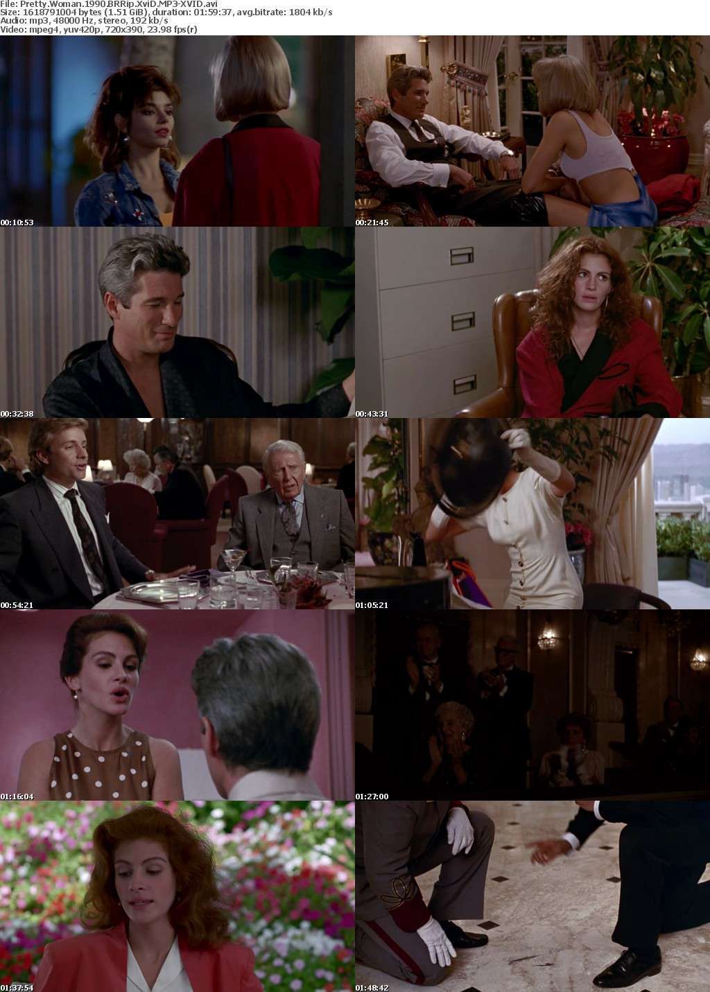 Pretty Woman 1990 BRRip XviD MP3-XVID Pretty Woman 1990 BRRip XviD MP3-XVID