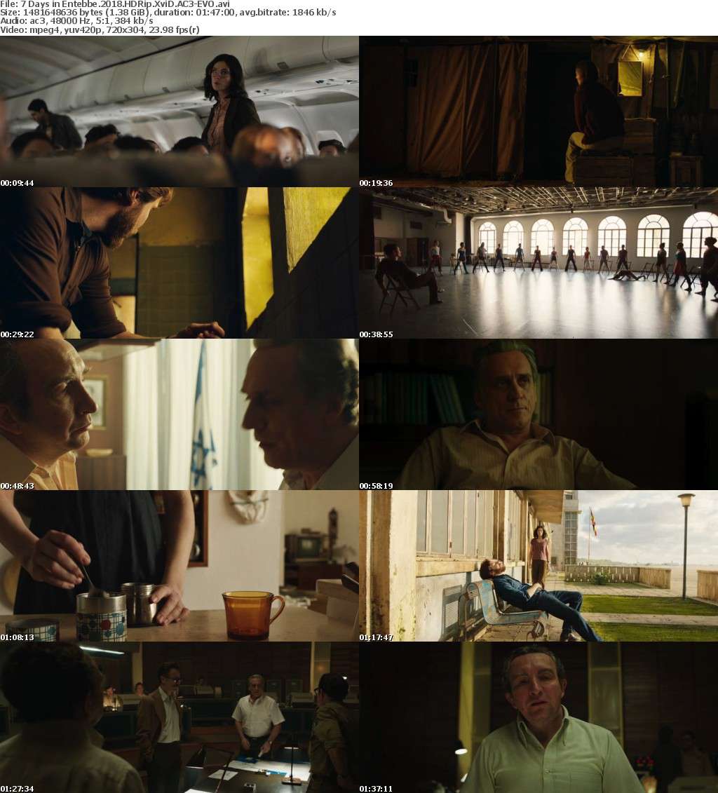 7 Days in Entebbe 2018 HDRip XviD AC3-EVO 7 Days in Entebbe 2018 HDRip XviD AC3-EVO