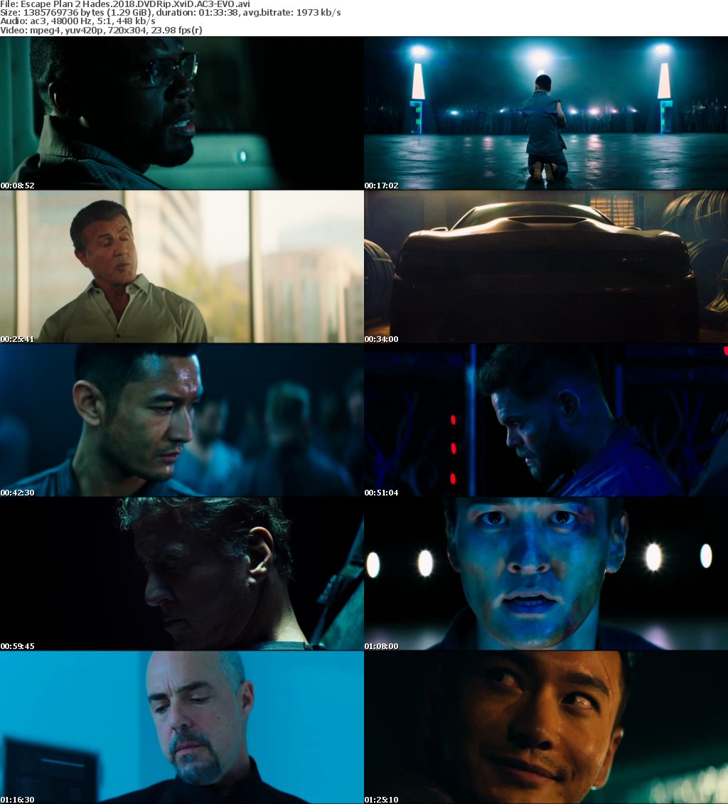 Escape Plan 2 Hades 2018 DVDRip XviD AC3-EVO Escape Plan 2 Hades 2018 DVDRip XviD AC3-EVO