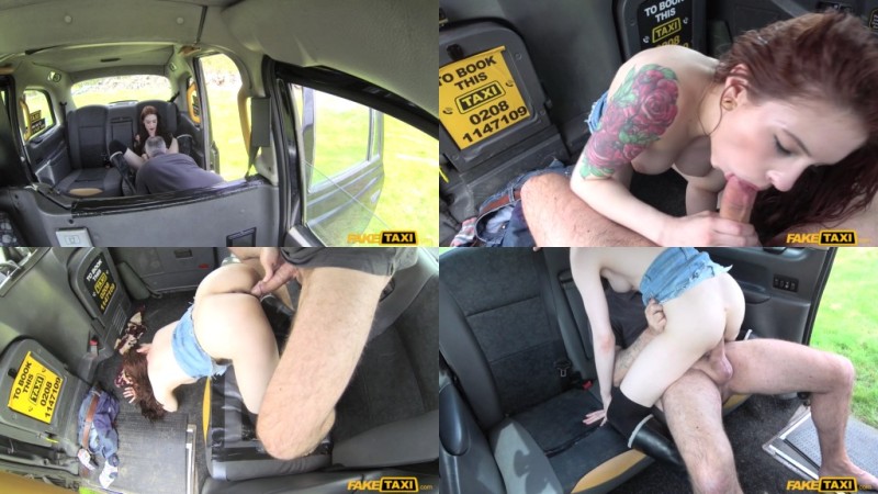 Nasty Brunette Cheating In Fake Taxi