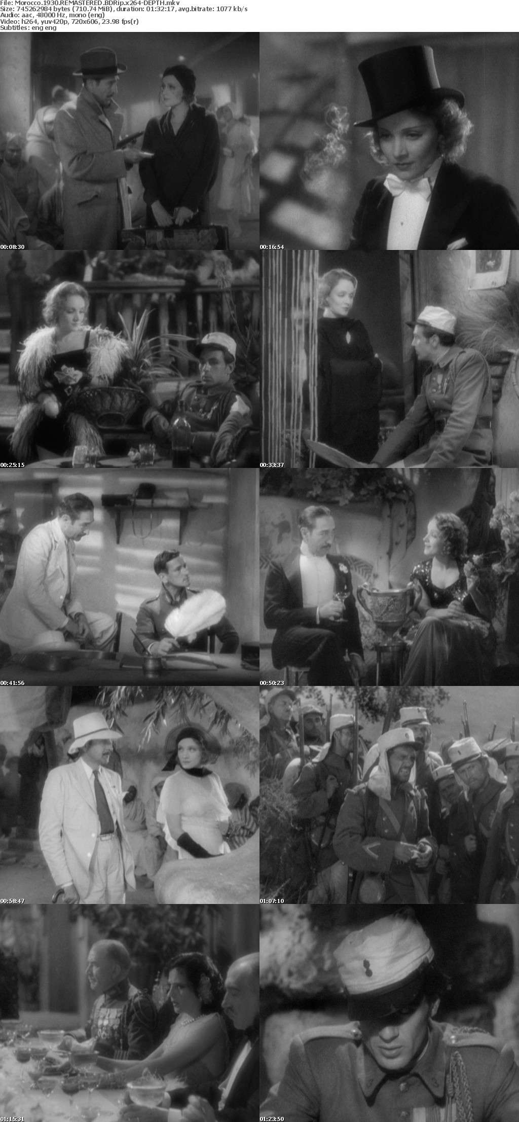 Morocco 1930 REMASTERED BDRip x264-DEPTH Morocco 1930 REMASTERED BDRip x264-DEPTH