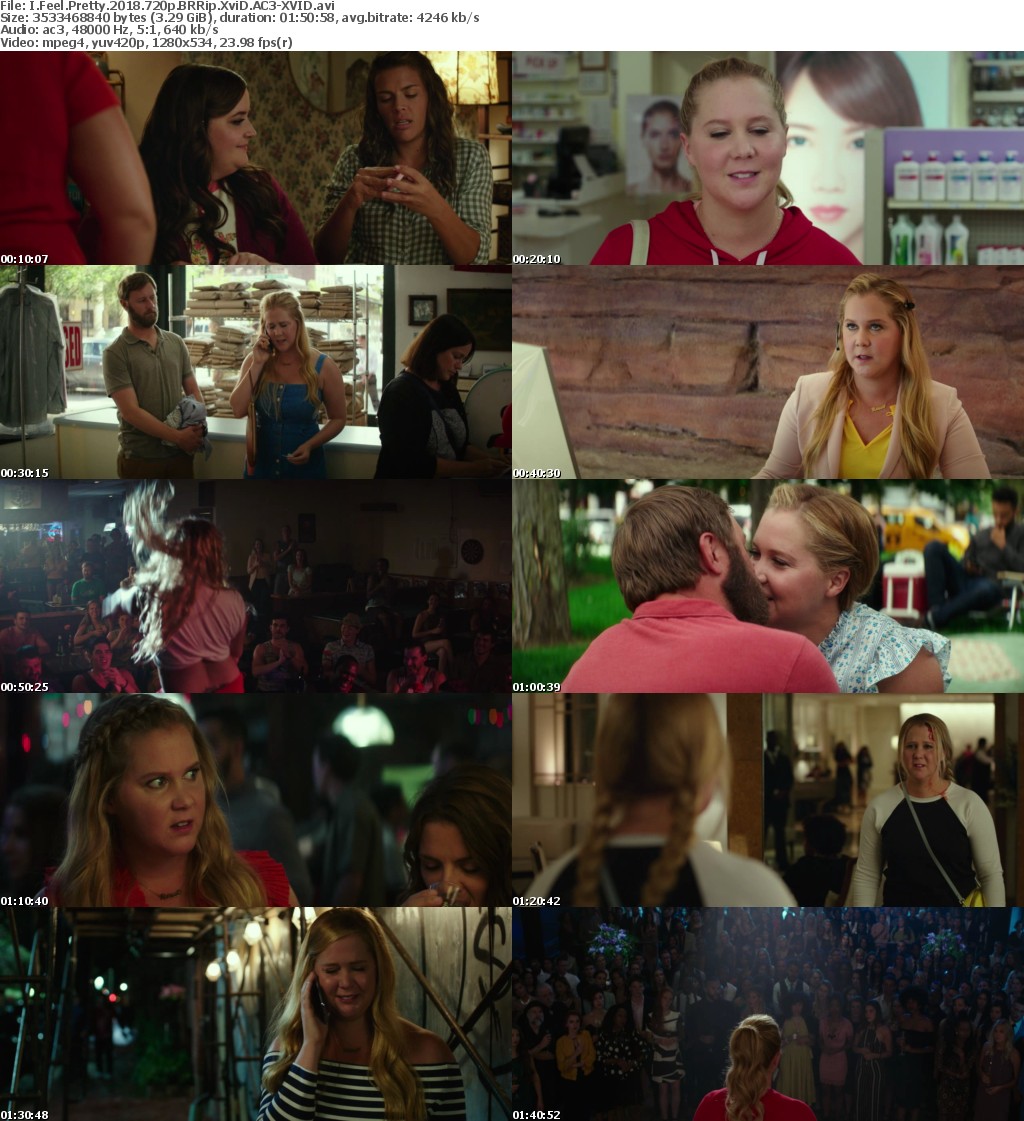 I Feel Pretty 2018 720p BRRip XviD AC3-XVID I Feel Pretty 2018 720p BRRip XviD AC3-XVID