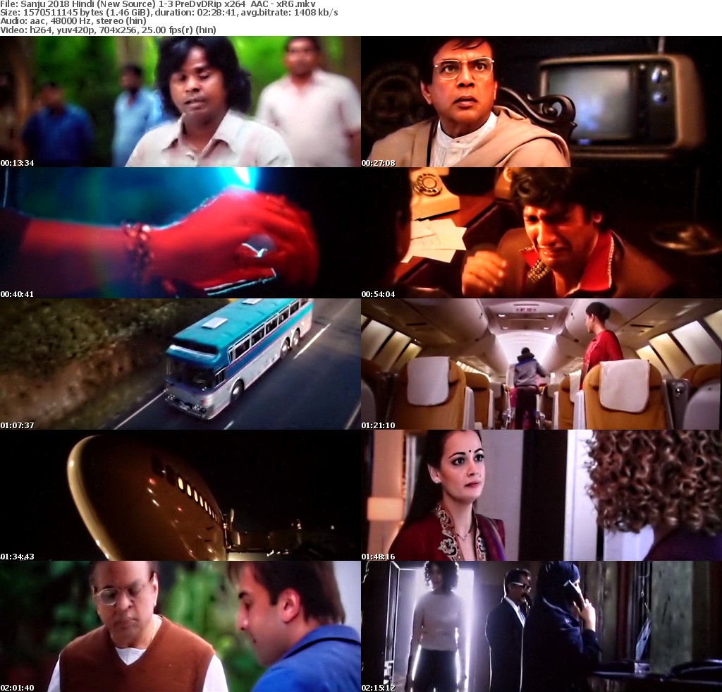 Sanju 2018 Hindi (New Source) 1-3 PreDvDRip x264 AAC - xRG Sanju 2018 Hindi (New Source) 1-3 PreDvDRip x264 AAC - xRG
