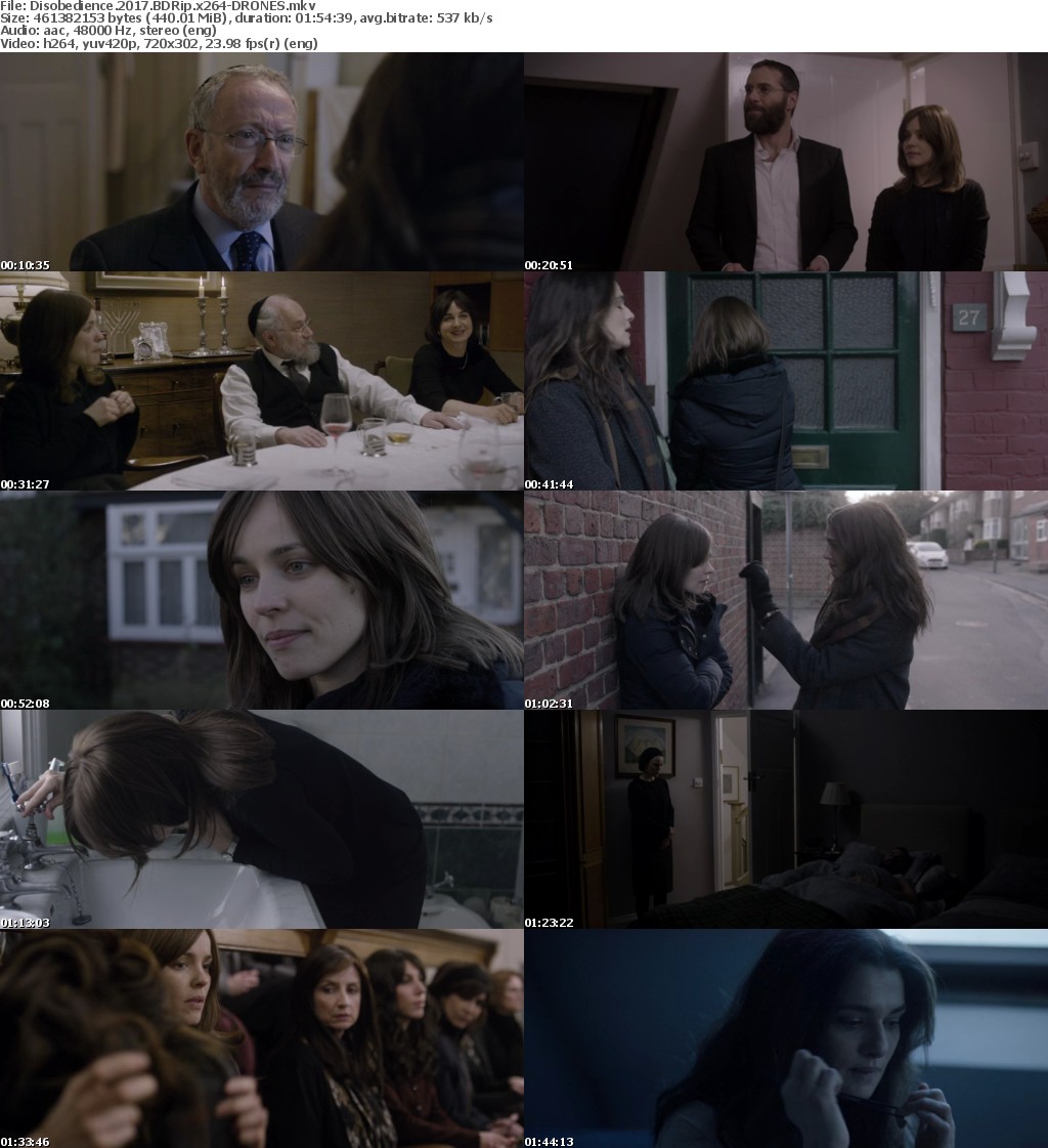 Disobedience (2017) BDRip x264-DRONES