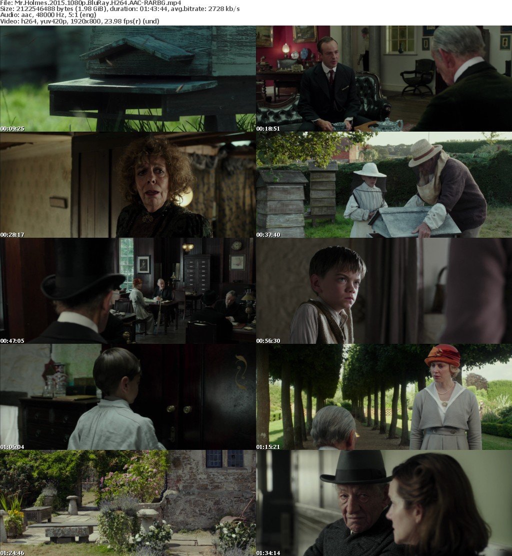 Mr Holmes 2015 1080p BluRay H264 AAC-RARBG Mr Holmes 2015 1080p BluRay H264 AAC-RARBG