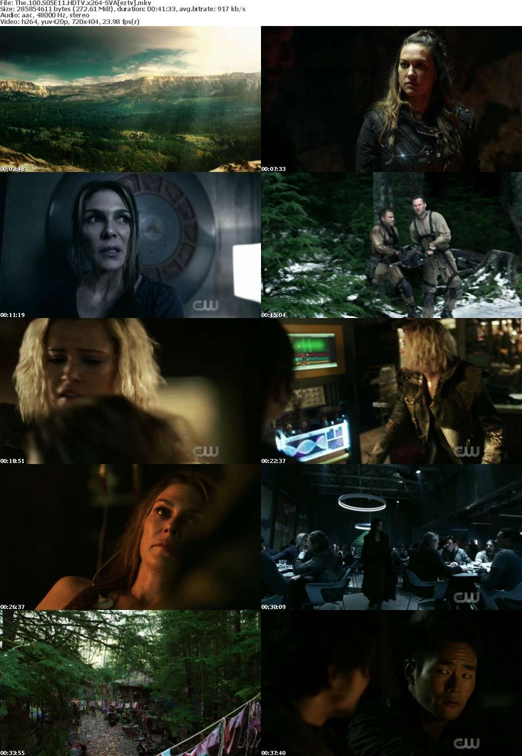 The 100 S05E11 HDTV x264-SVA