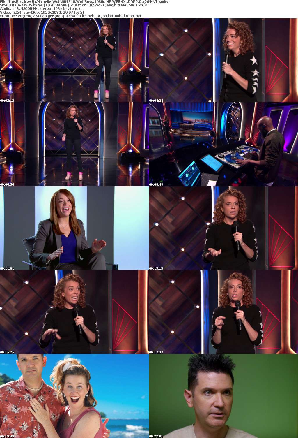The Break with Michelle Wolf S01E10 Wet Boys 1080p NF WEB-DL DDP2 0 x264-NTb The Break with Michelle Wolf S01E10 Wet Boys 1080p NF WEB-DL DDP2 0 x264-NTb