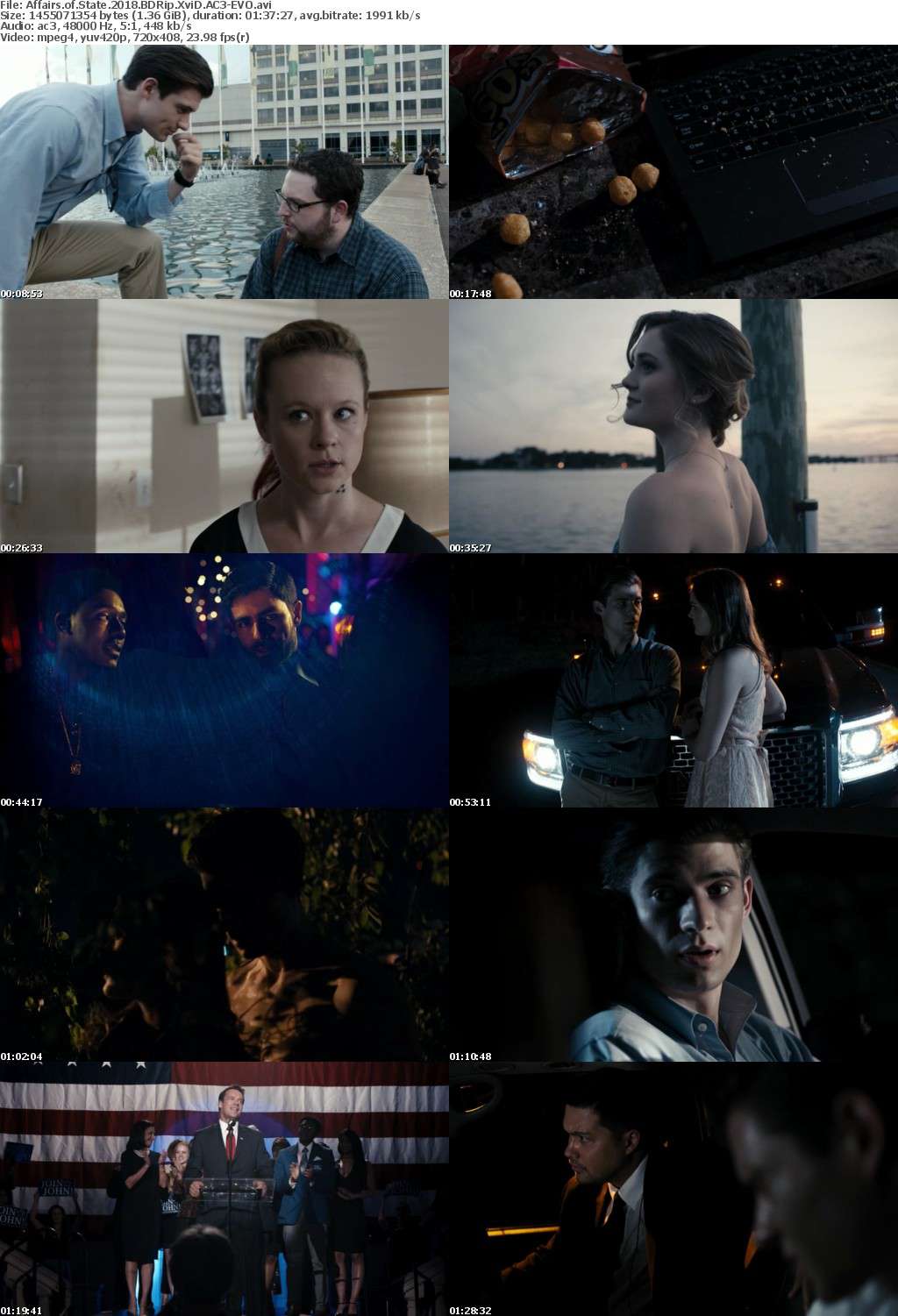 Affairs of State (2018) BDRip XviD AC3-EVO