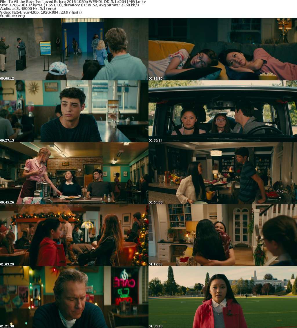 To All the Boys Ive Loved Before (2018) 1080p WEB-DL DD 5.1 x264 MW