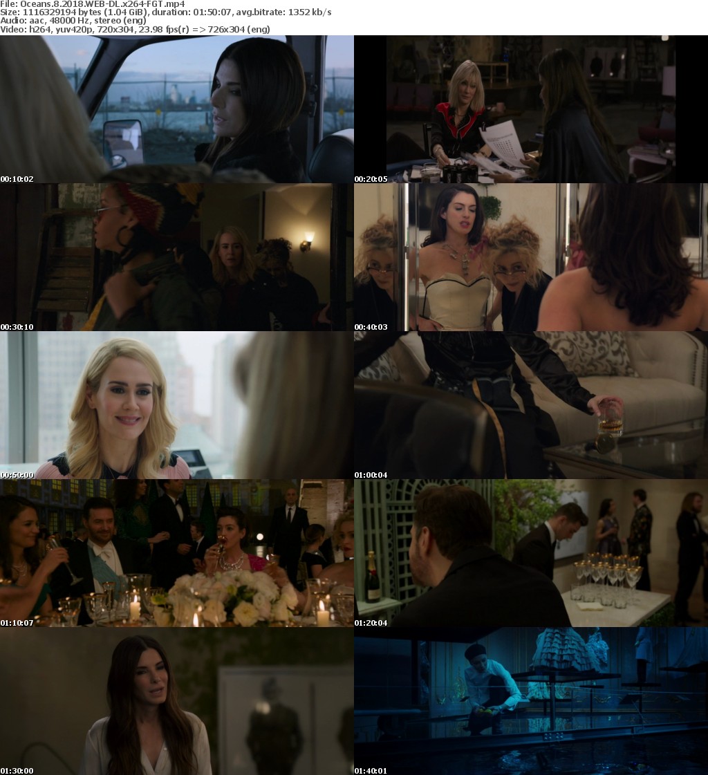 Oceans 8 (2018) WEB-DL x264-FGT