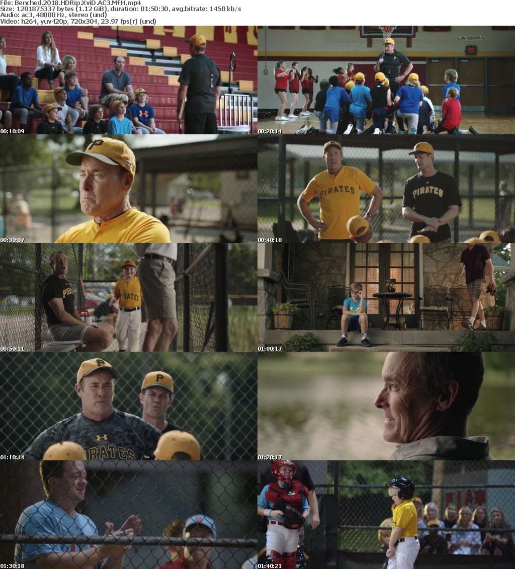 Benched (2018) HDRip XviD AC3 MFH