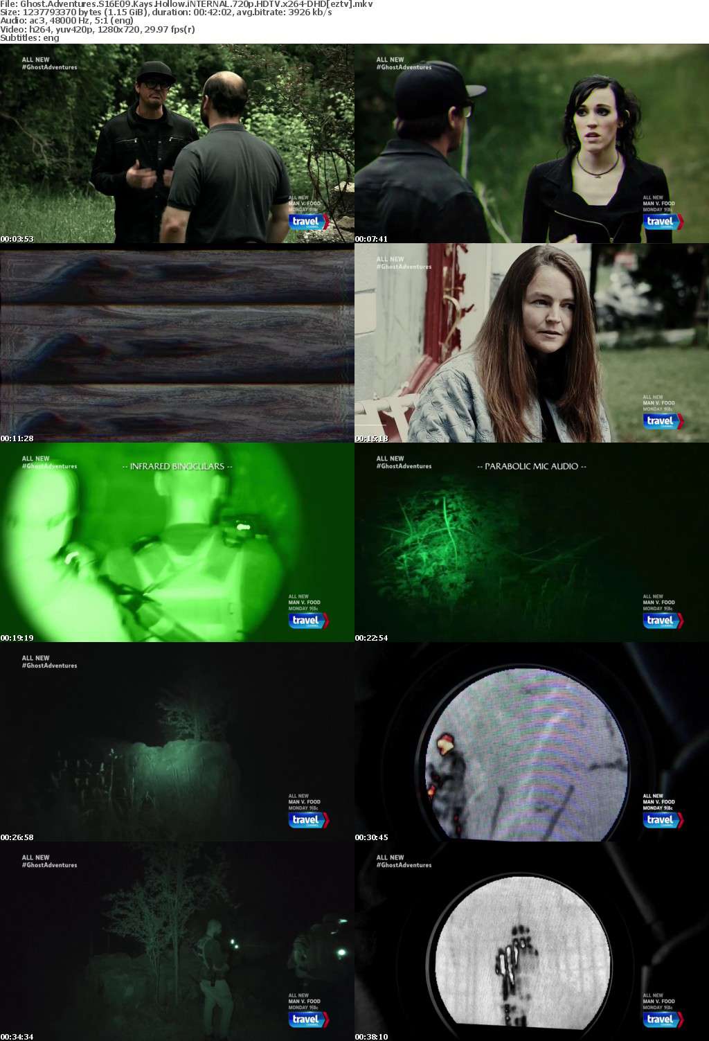 Ghost Adventures S16E09 Kays Hollow iNTERNAL 720p HDTV x264-DHD