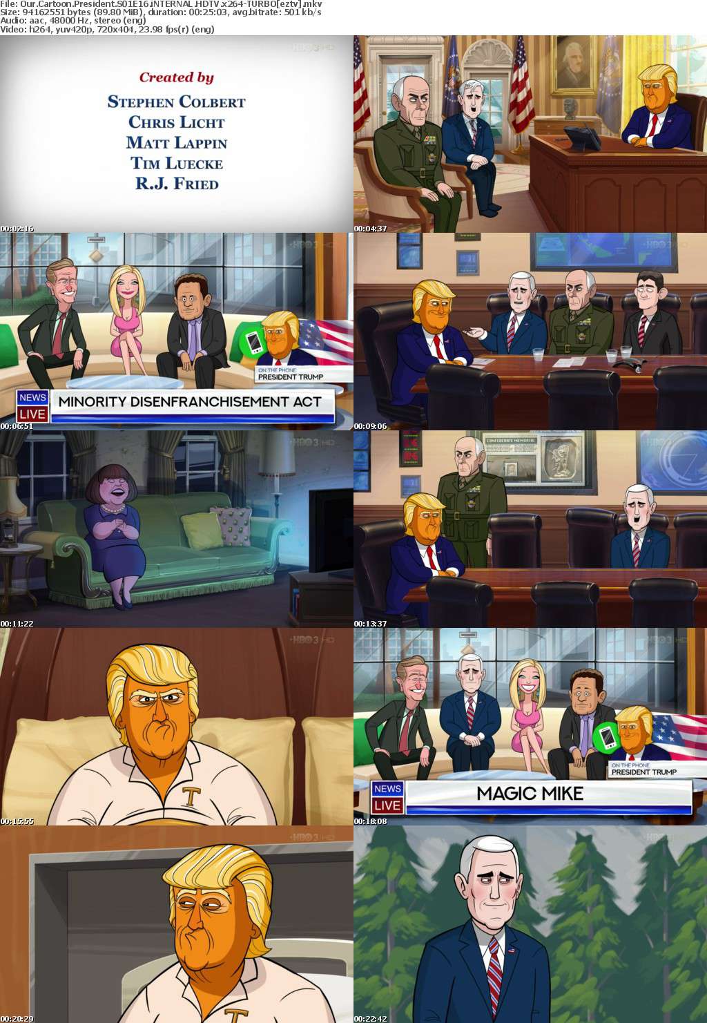 Our Cartoon President S01E16 iNTERNAL HDTV x264-TURBO