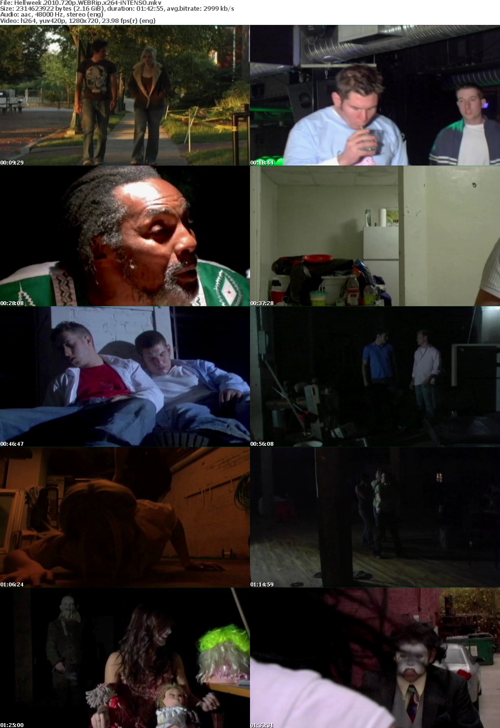 Hellweek (2010) 720p WEBRip x264-iNTENSO