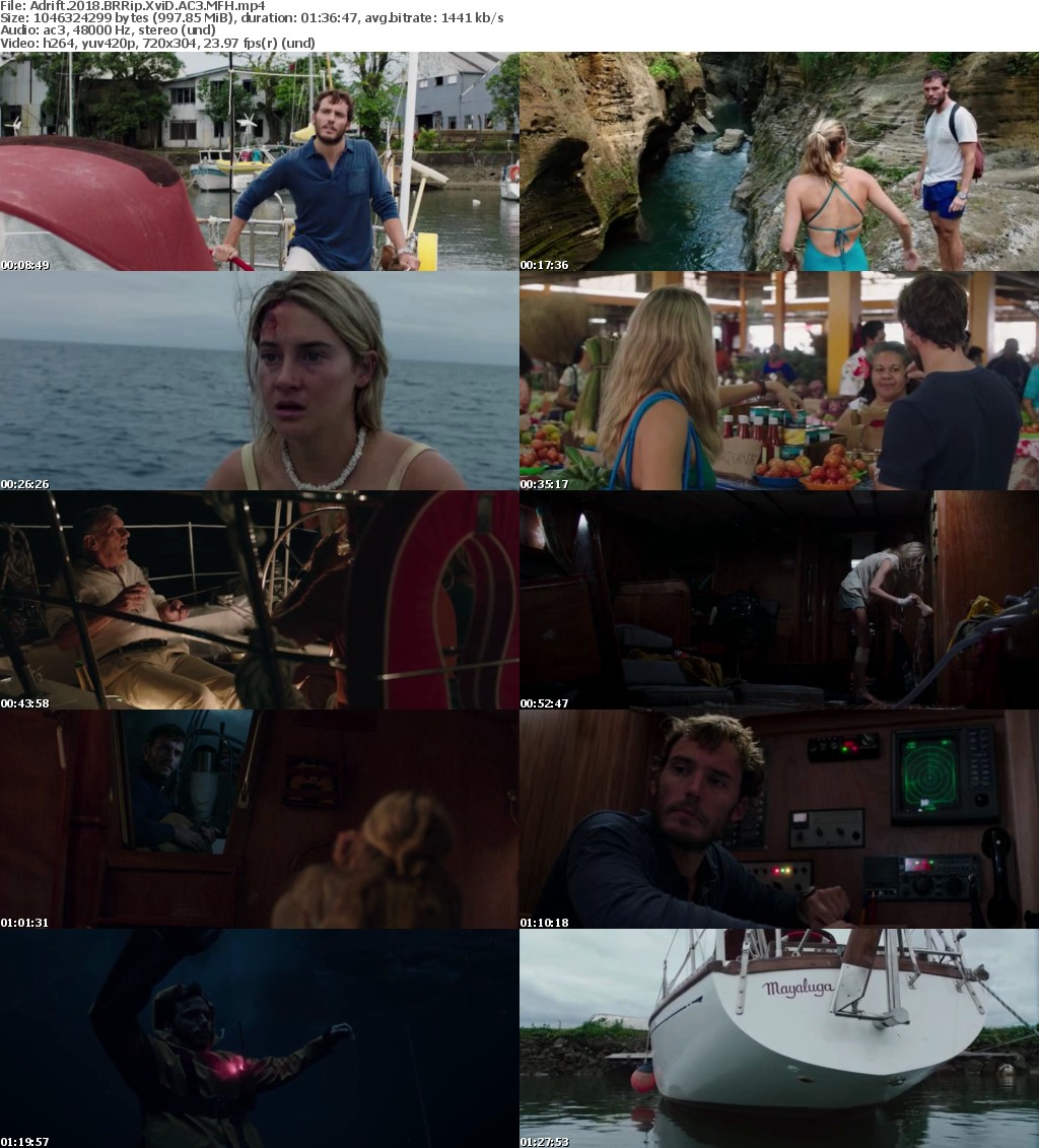 Adrift (2018) BRRip XviD AC3 MFH