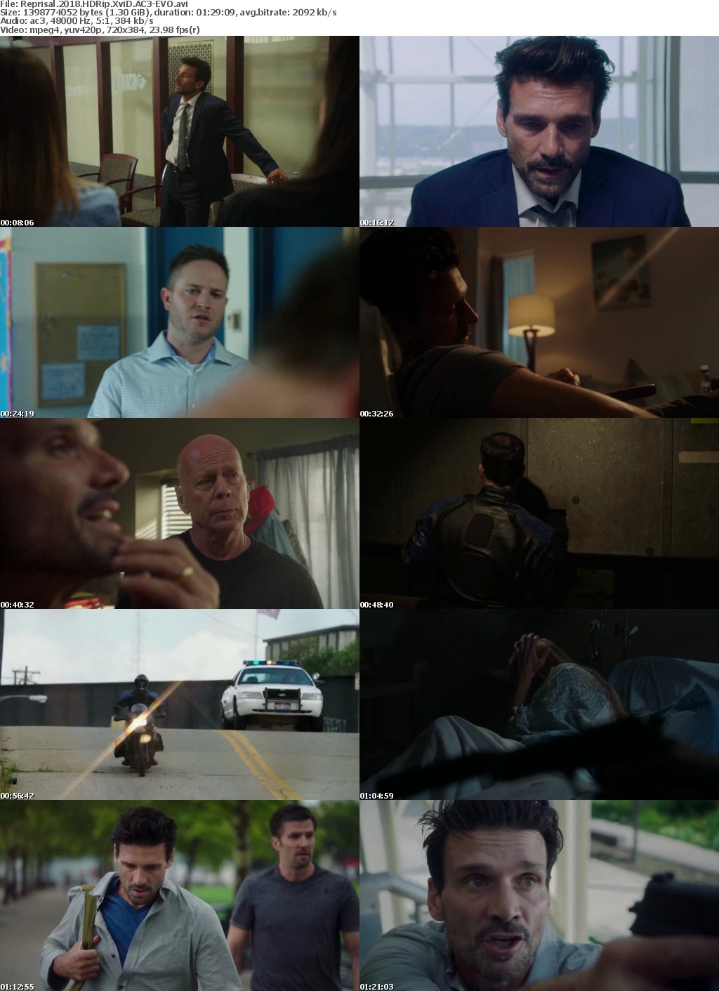 Reprisal (2018) HDRip XviD AC3-EVO