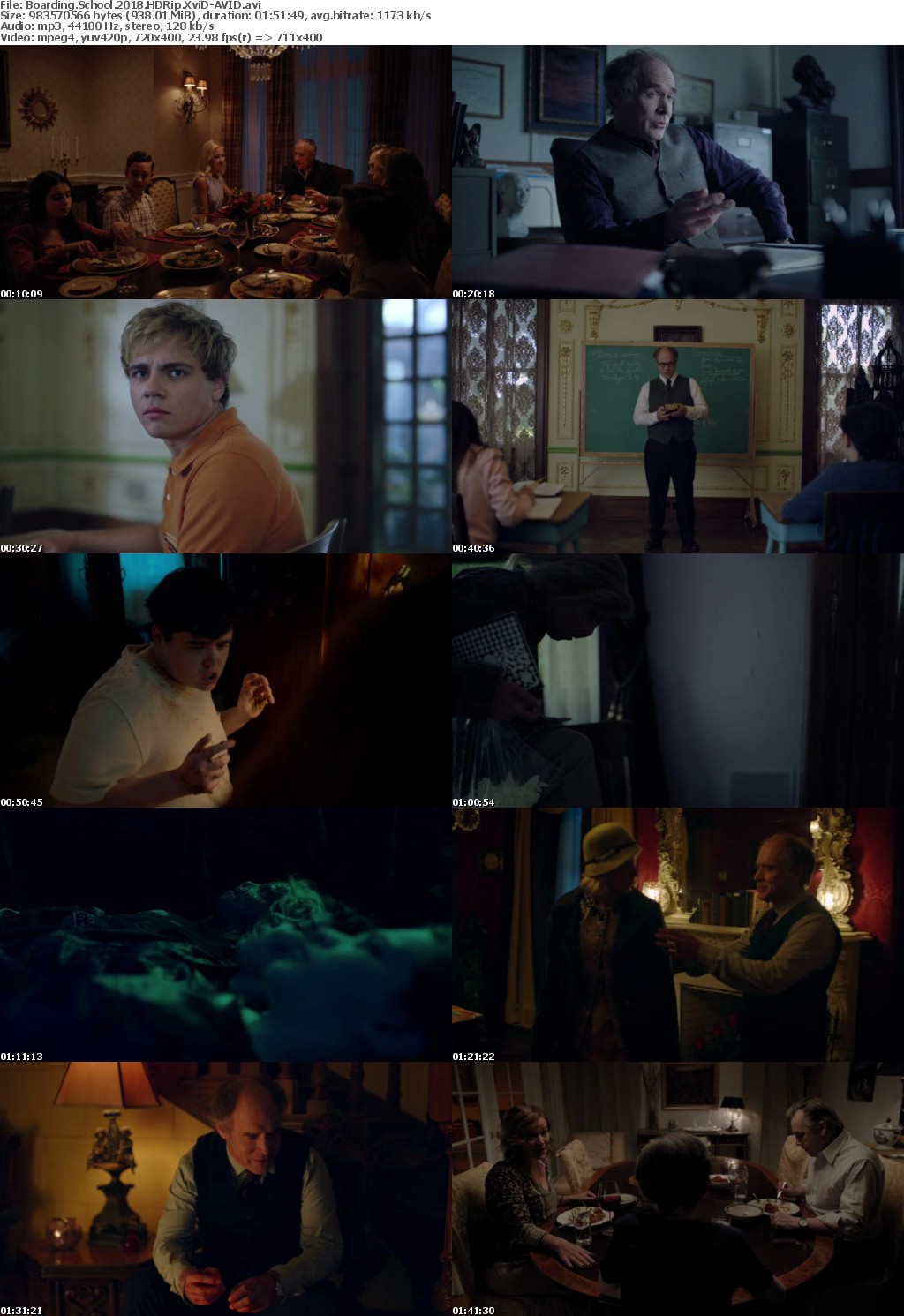 Boarding School (2018) HDRip XviD-AVID