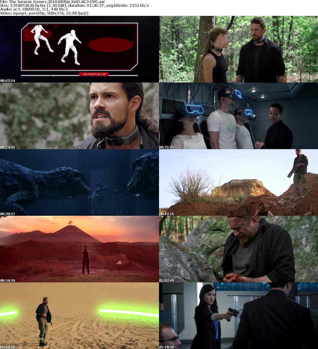 The Jurassic Games (2018) BRRip XviD AC3-EVO