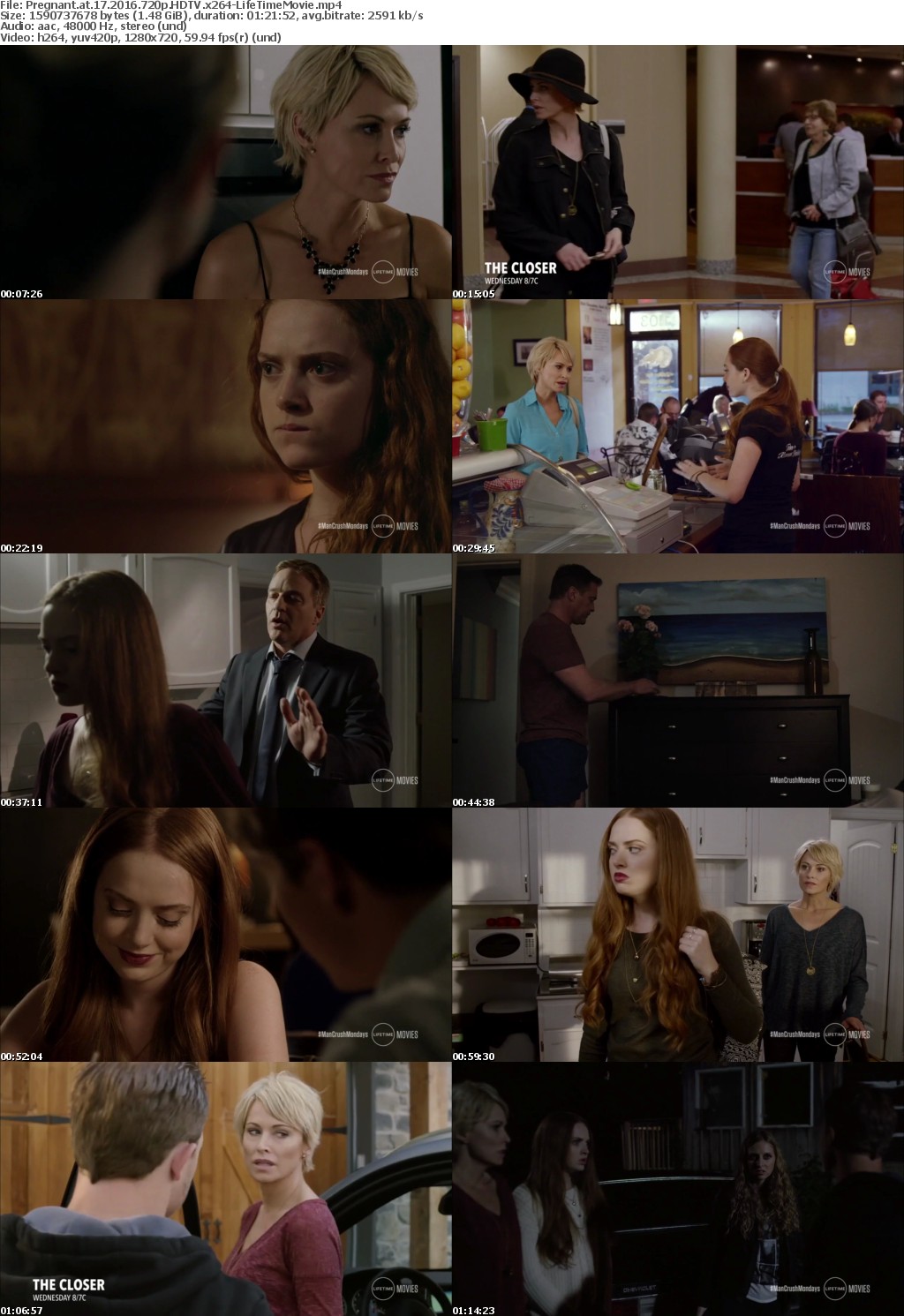 Pregnant at 17 (2016) 720p HDTV x264-LifeTimeMovie