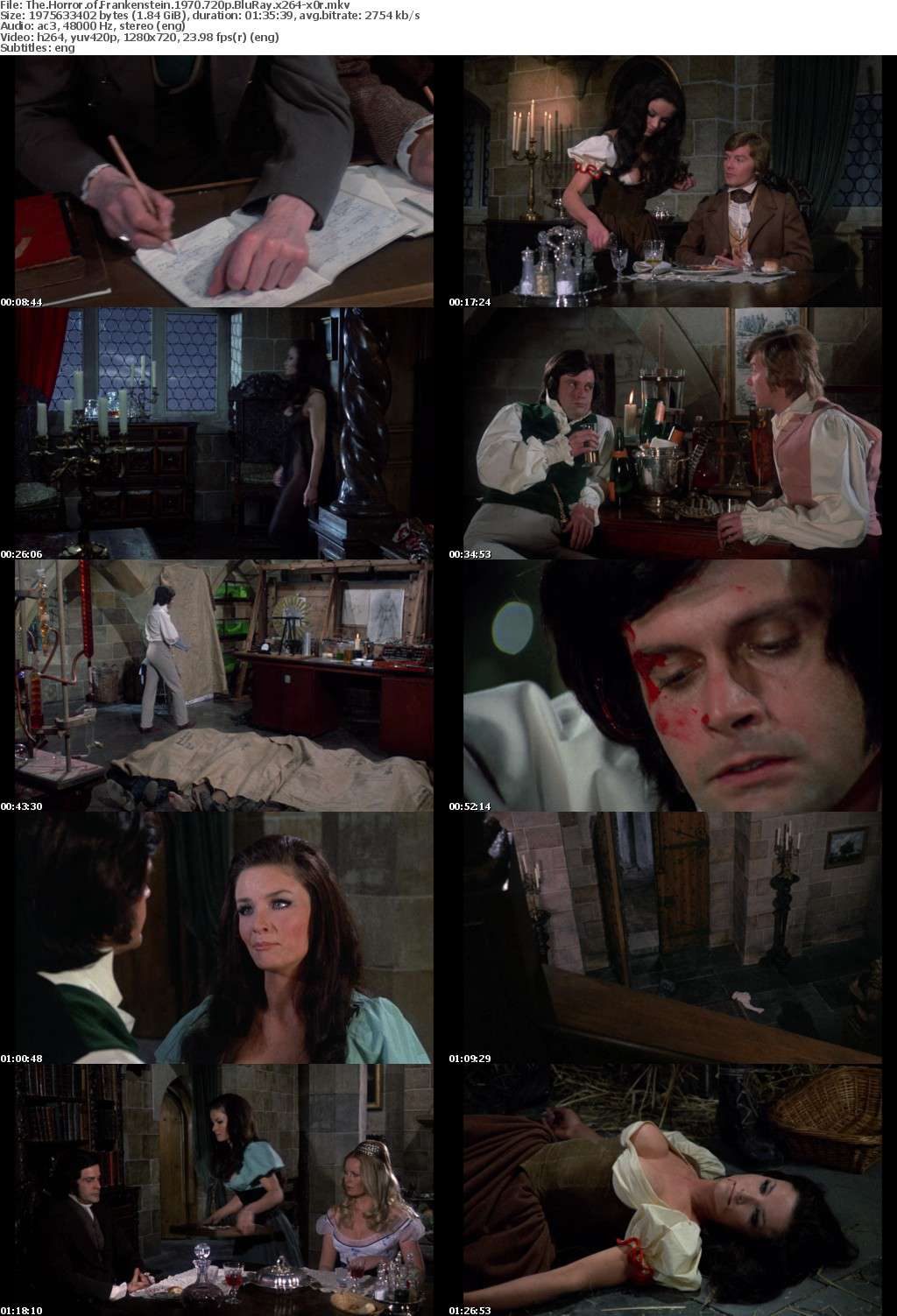 The Horror of Frankenstein 1970 720p BluRay x264-x0r The Horror of Frankenstein 1970 720p BluRay x264-x0r