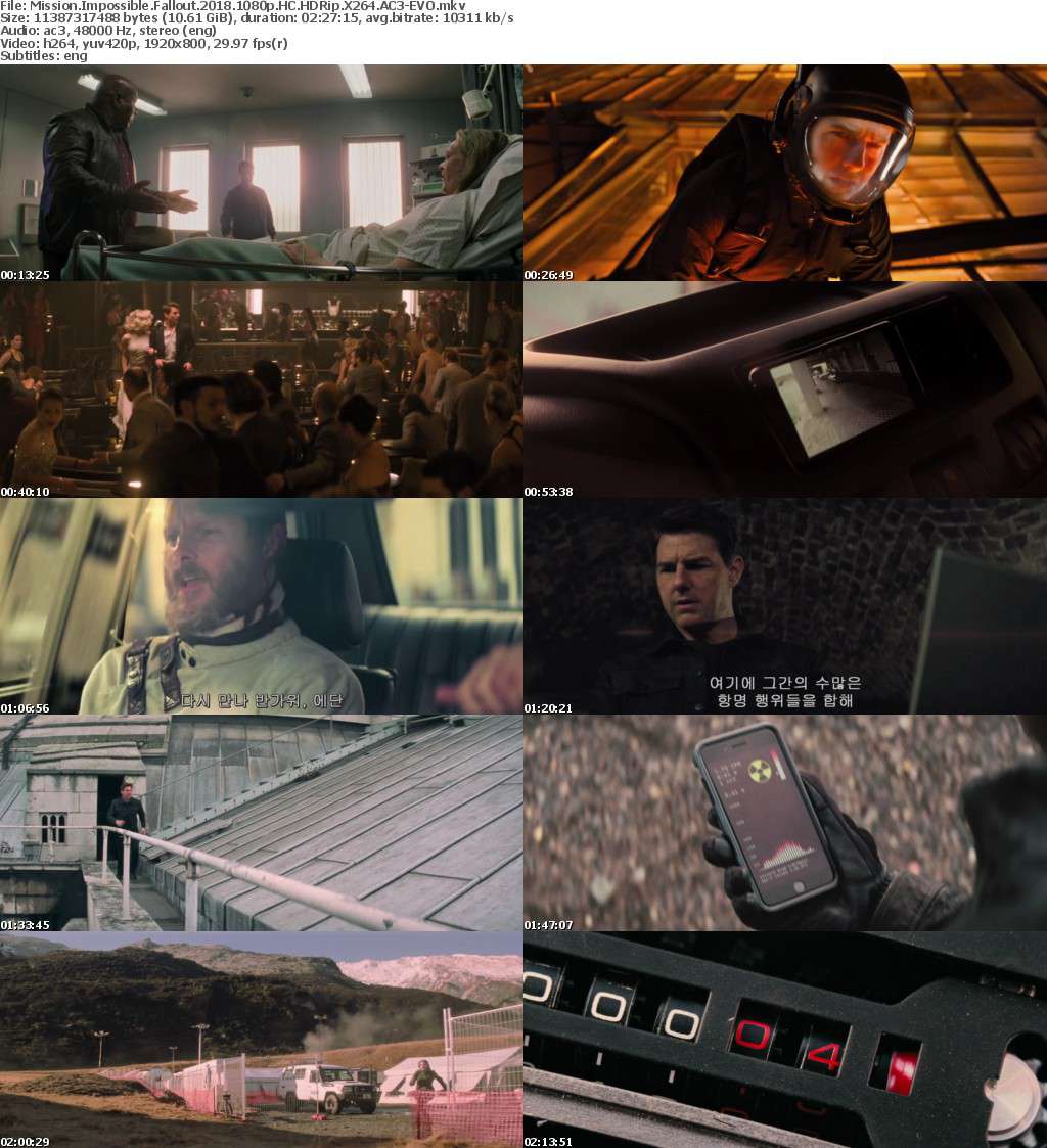 Mission Impossible - Fallout (2018) 1080p HC HDRip X264 AC3-EVO Mission Impossible - Fallout (2018) 1080p HC HDRip X264 AC3-EVO
