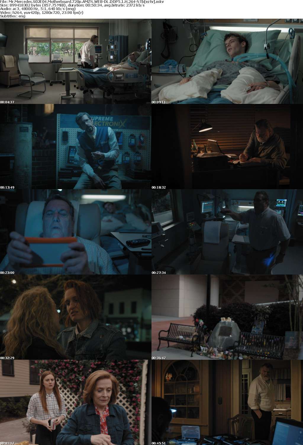 Mr Mercedes S02E04 Motherboard 720p AMZN WEB-DL DDP5.1 H264-NTb