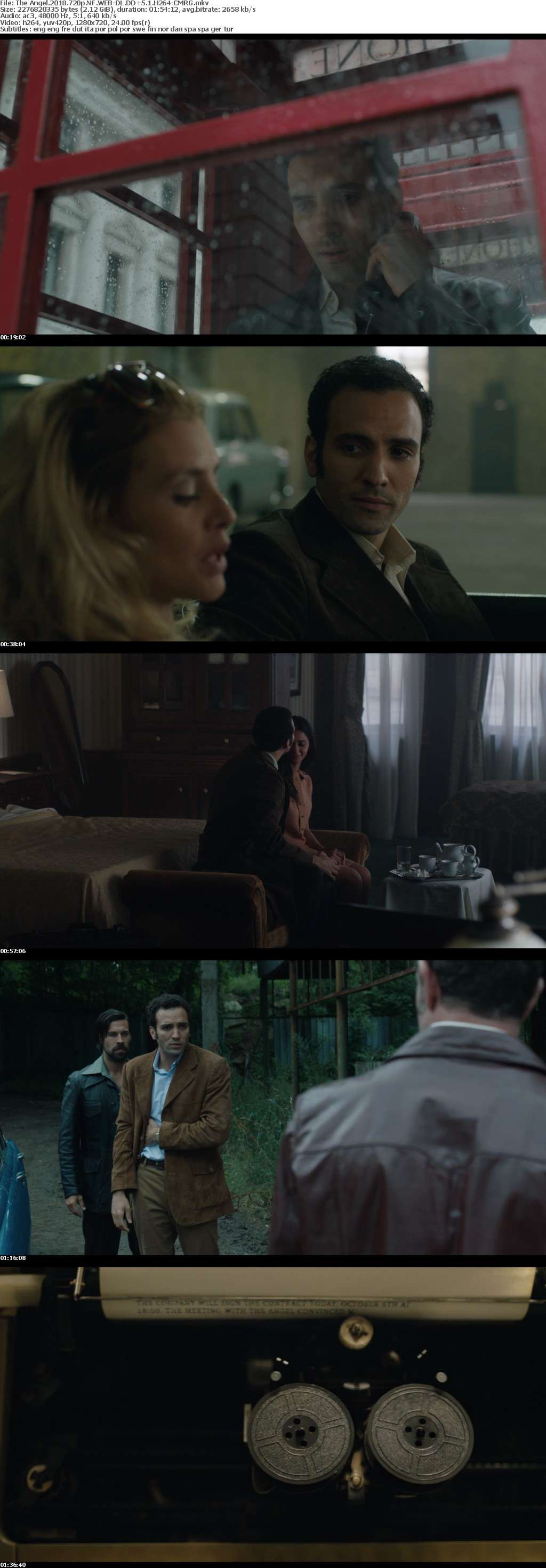 The Angel 2018 720p NF WEB-DL DD+5 1 H264-CMRG The Angel 2018 720p NF WEB-DL DD+5 1 H264-CMRG