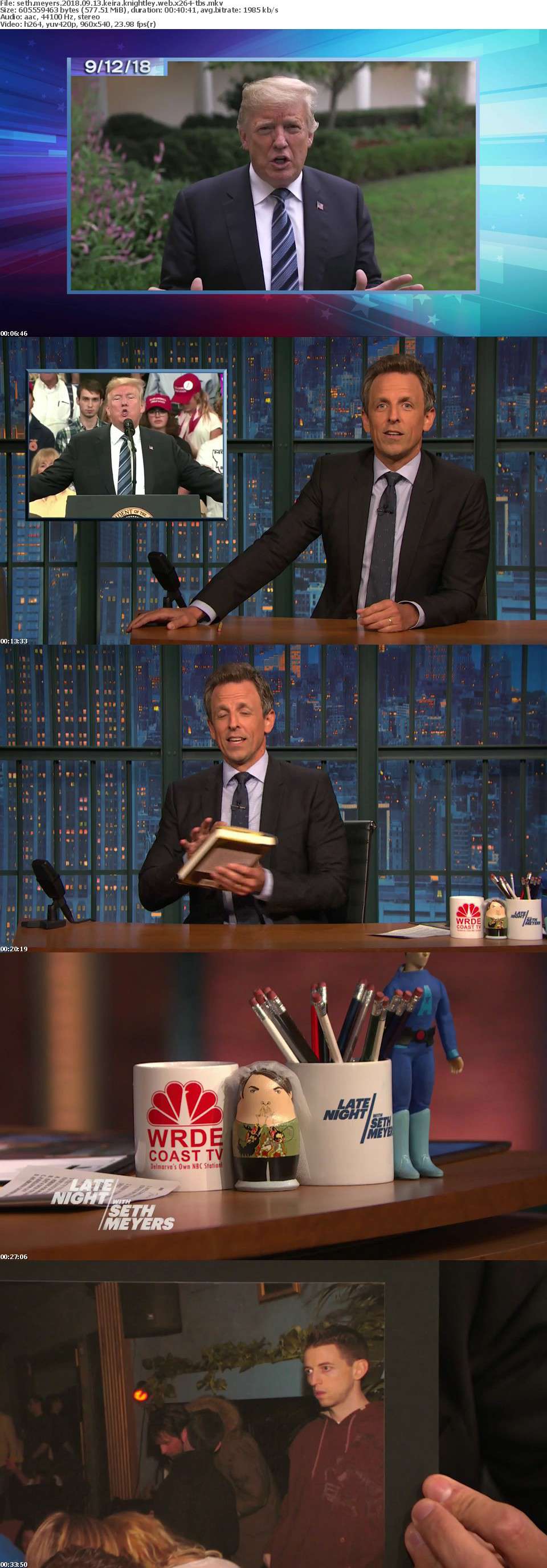 Seth Meyers 2018 09 13 Keira Knightley WEB x264-TBS Seth Meyers 2018 09 13 Keira Knightley WEB x264-TBS