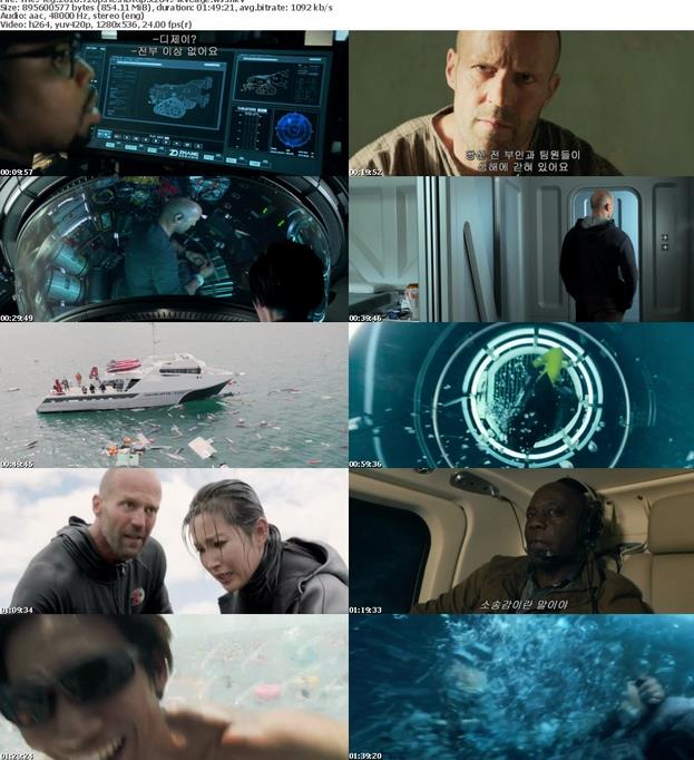 The Meg (2018) 720p HC HDRip x264 MkvCage