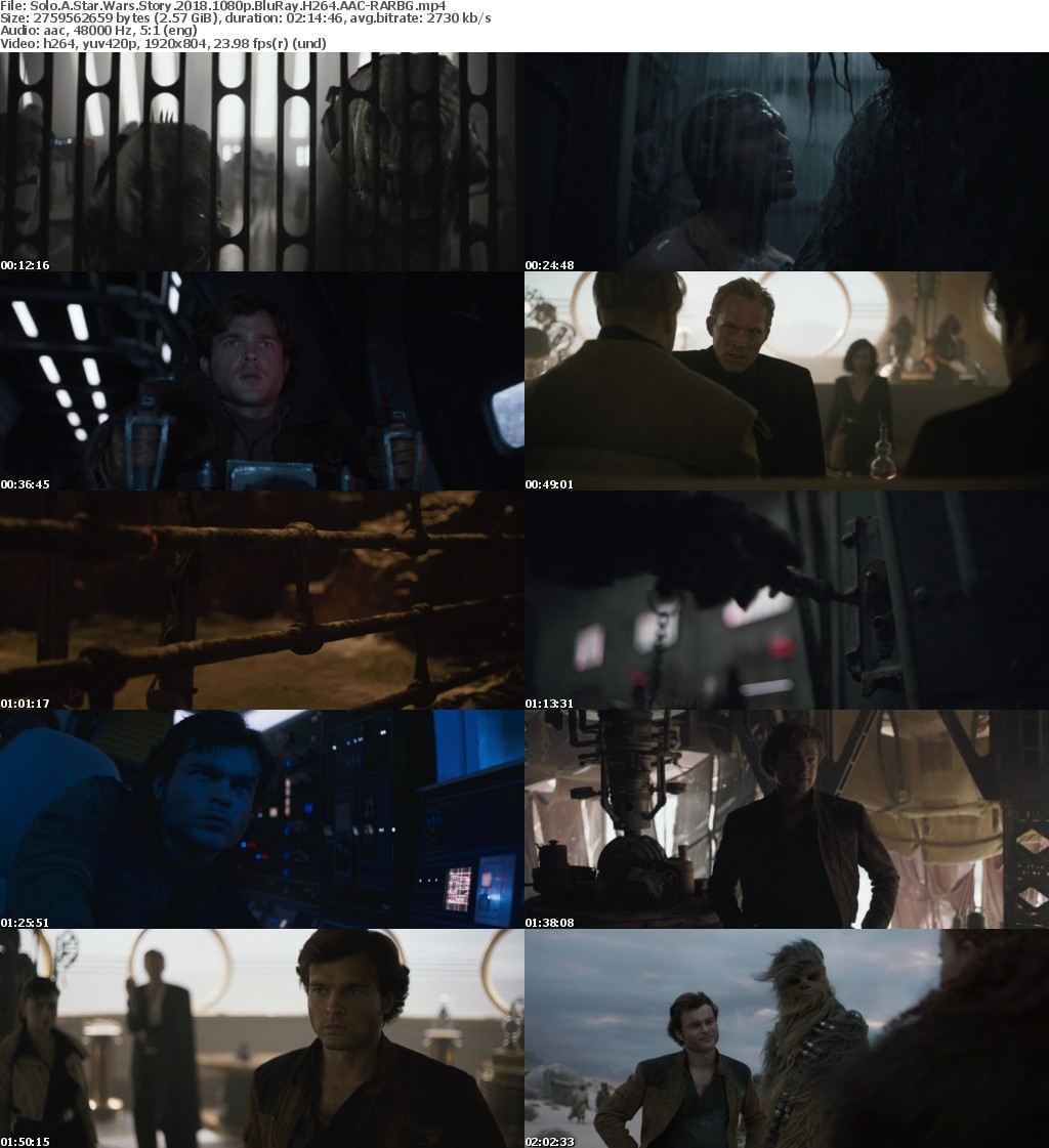 Solo A Star Wars Story (2018) 1080p BluRay H264 AAC-RARBG