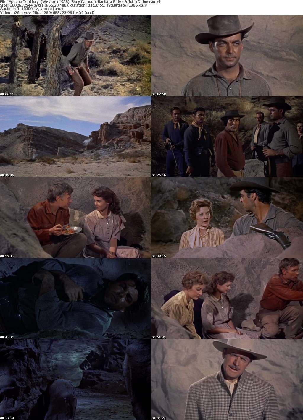 Apache Territory (Western 1958) Rory Calhoun 720p Apache Territory (Western 1958) Rory Calhoun 720p
