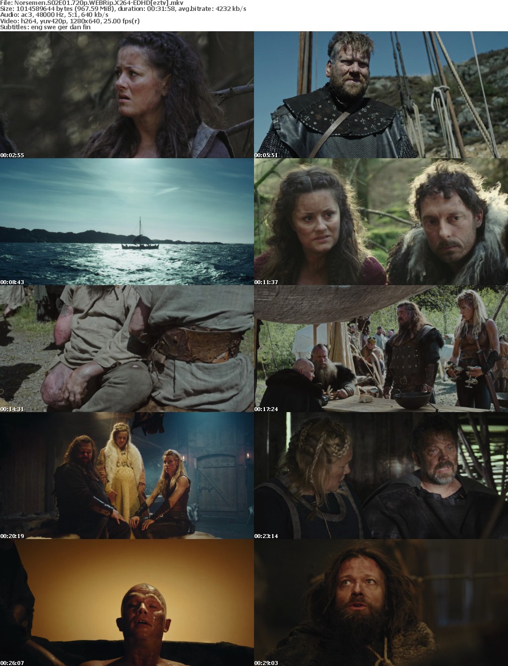 Norsemen S02E01 720p WEBRip X264-EDHD