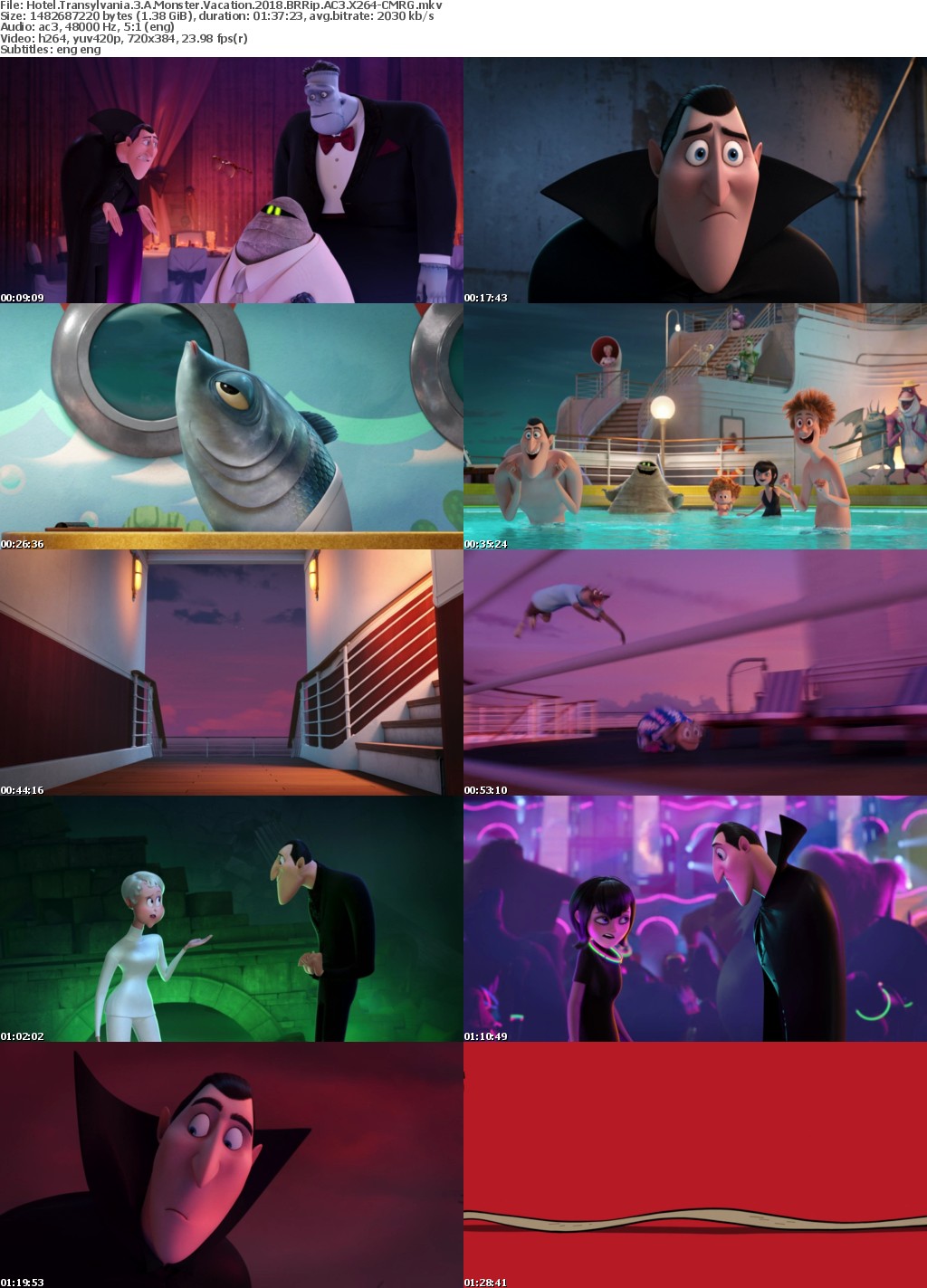 Hotel Transylvania 3 A Monster Vacation (2018) BRRip AC3 X264-CMRG