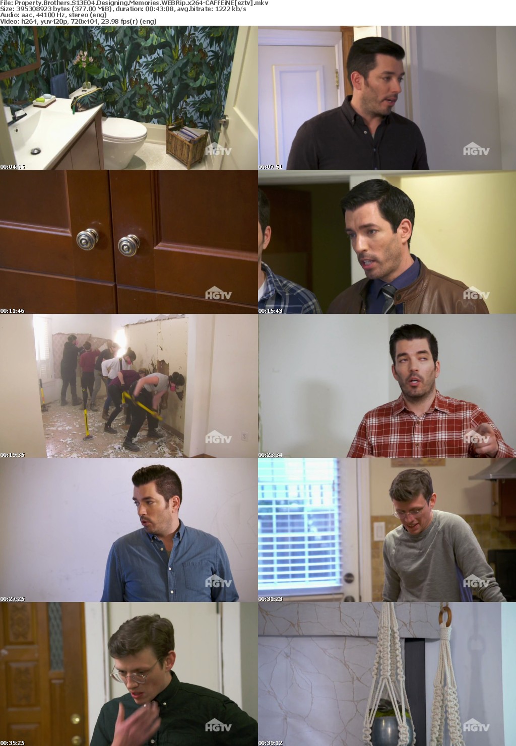 Property Brothers S13E04 Designing Memories WEBRip x264-CAFFEiNE