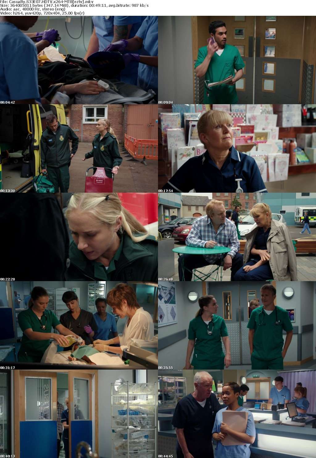 Casualty S33E07 HDTV x264-MTB