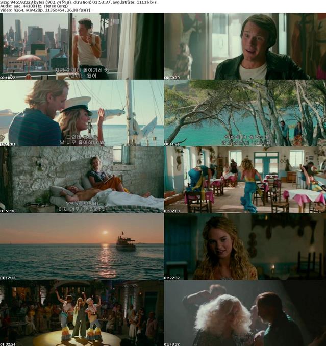 Mamma Mia Here We Go Again (2018) 720p HC HDRip MkvCage