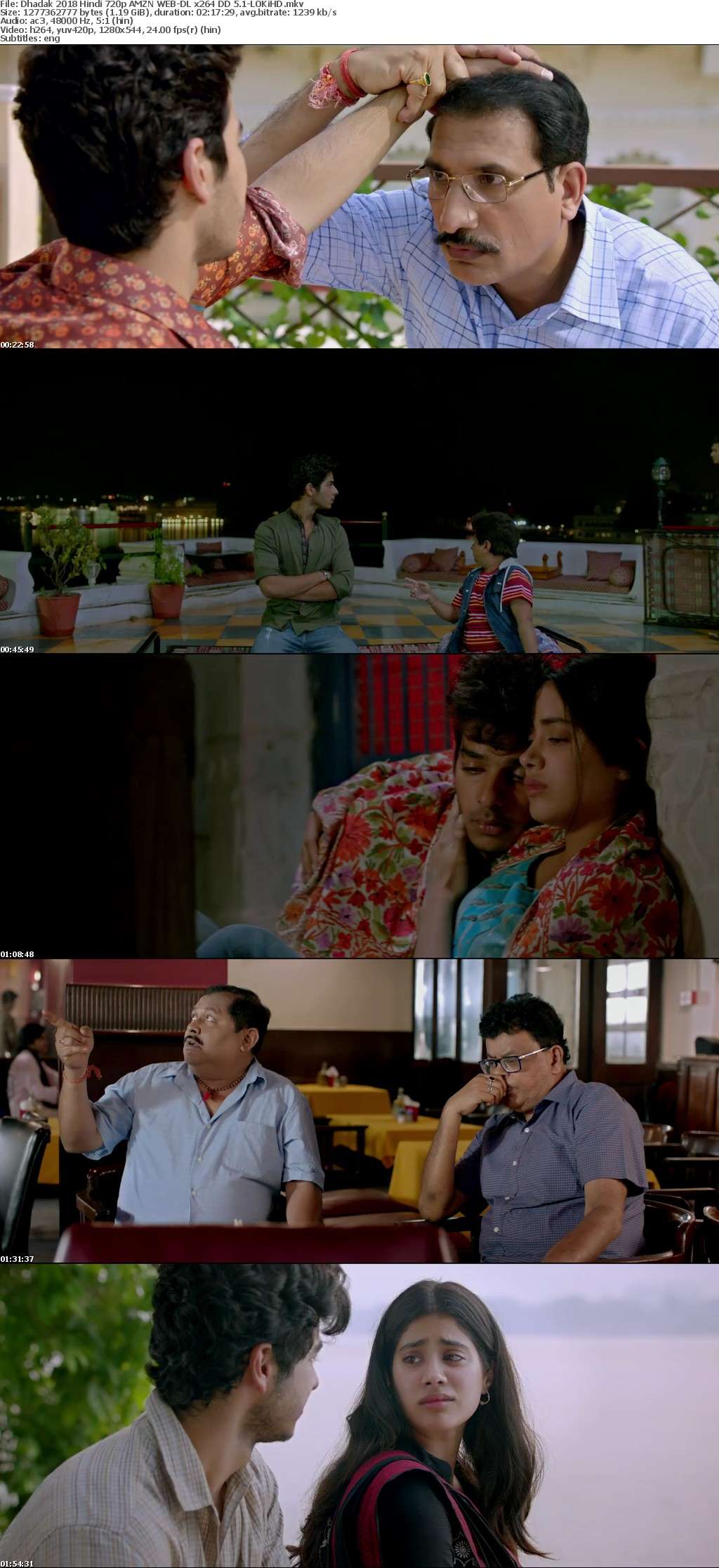 Dhadak 2018 Hindi 720p AMZN WEB-DL x264 DD 5 1-LOKiHD Dhadak 2018 Hindi 720p AMZN WEB-DL x264 DD 5 1-LOKiHD