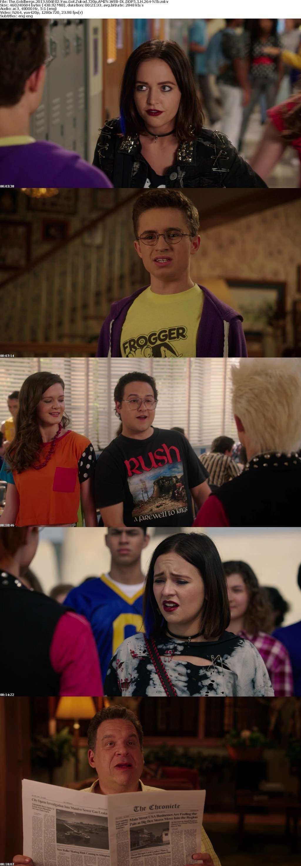 The Goldbergs 2013 S06E02 You Got Zukod 720p AMZN WEB-DL DDP5 1 H 264-NTb The Goldbergs 2013 S06E02 You Got Zukod 720p AMZN WEB-DL DDP5 1 H 264-NTb